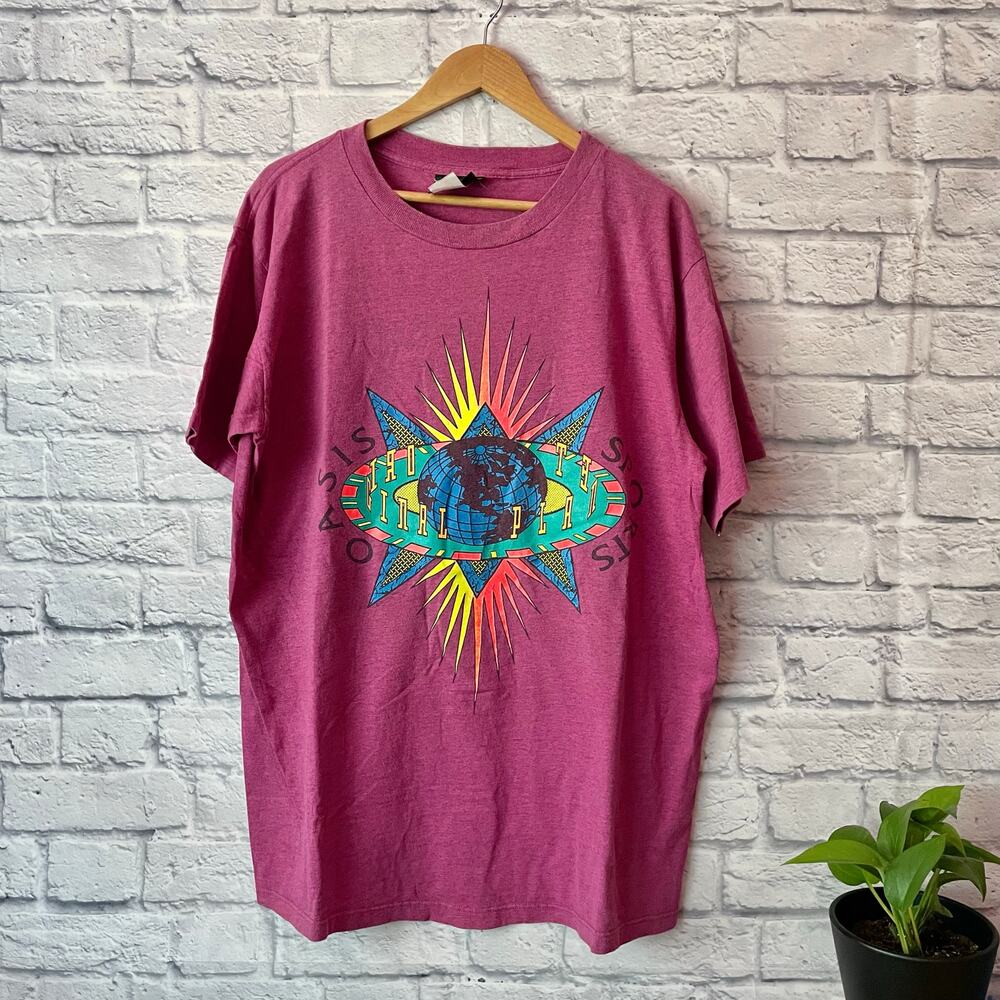 90s Oasis Sportswear Original Planet Athletic T-shirt